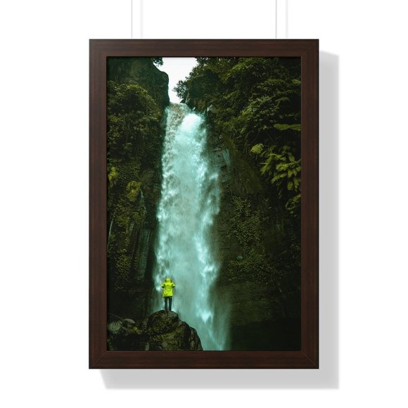 Malang, Indonesia Waterfall Wall Art Design Poster Print Decor for Home & Office - Picture 7 of 9